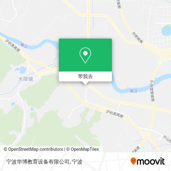 宁波华博教育设备有限公司地图