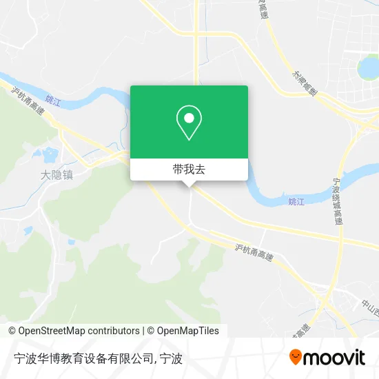 宁波华博教育设备有限公司地图