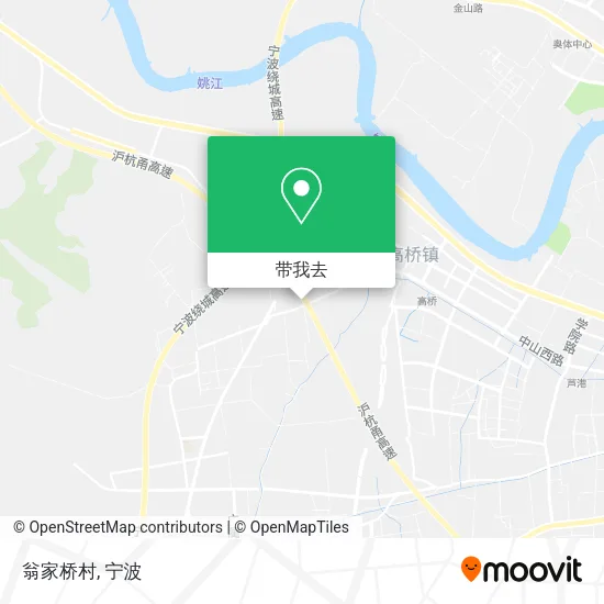 翁家桥村地图