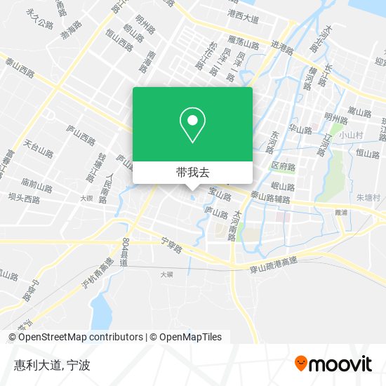 惠利大道地图