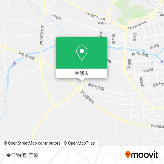 余佳物流地图