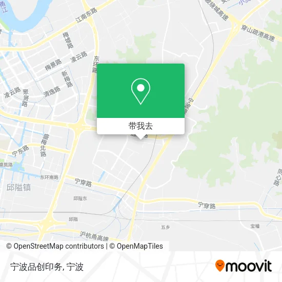 宁波品创印务地图