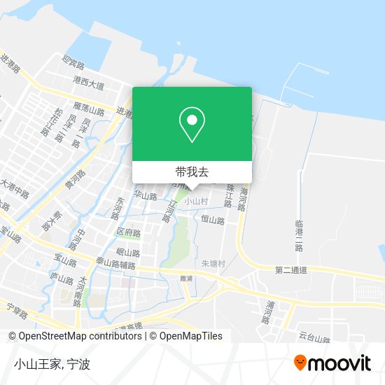 小山王家地图