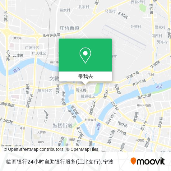 临商银行24小时自助银行服务(江北支行)地图