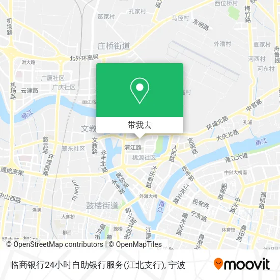 临商银行24小时自助银行服务(江北支行)地图