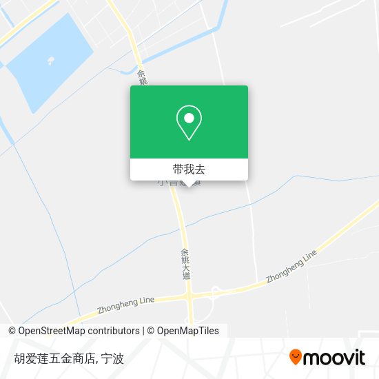 胡爱莲五金商店地图