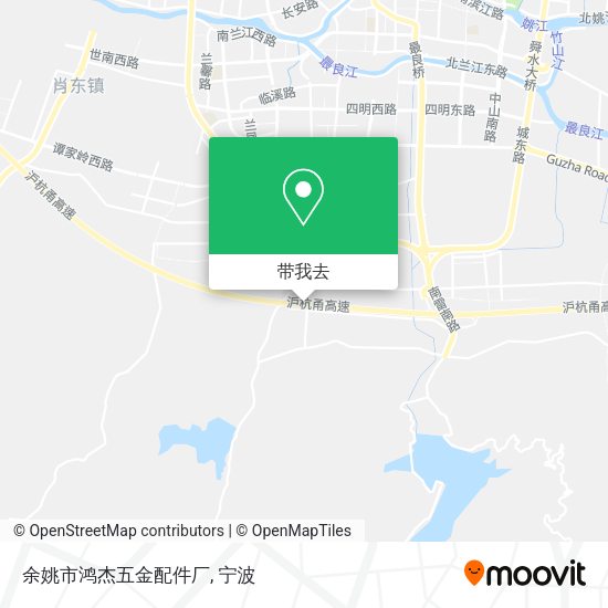 余姚市鸿杰五金配件厂地图