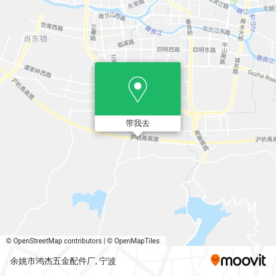 余姚市鸿杰五金配件厂地图