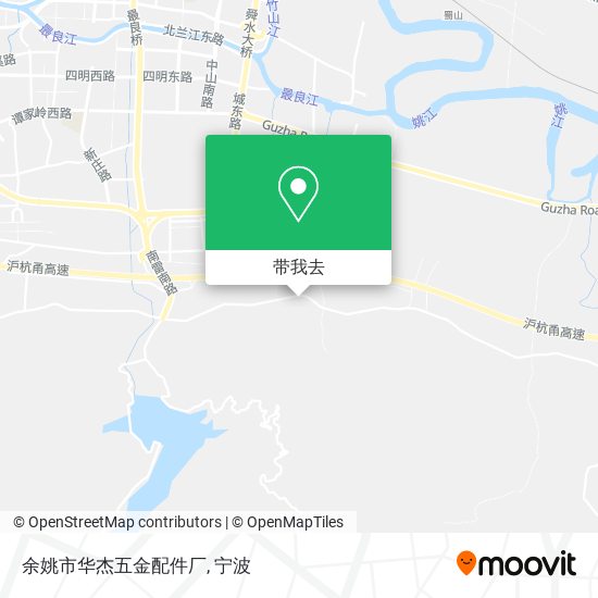 余姚市华杰五金配件厂地图