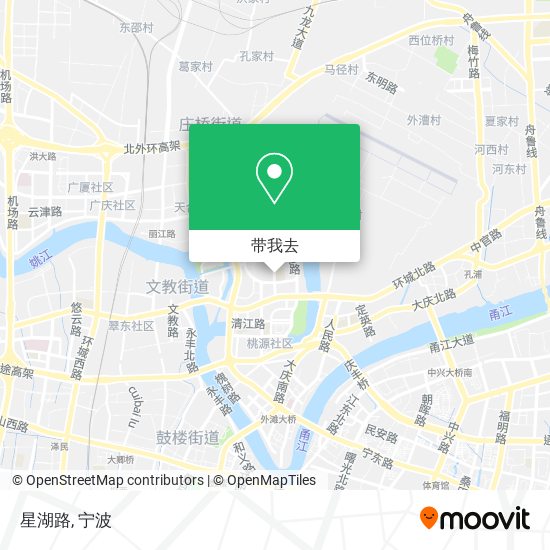 星湖路地图