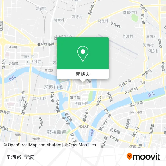 星湖路地图