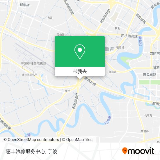 惠丰汽修服务中心地图