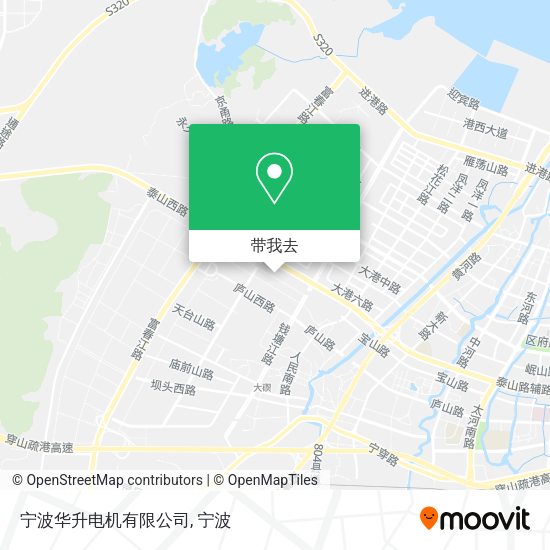 宁波华升电机有限公司地图