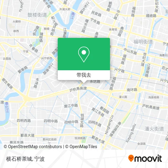 横石桥茶城地图
