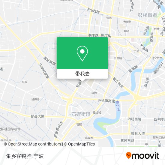 集乡客鸭脖地图