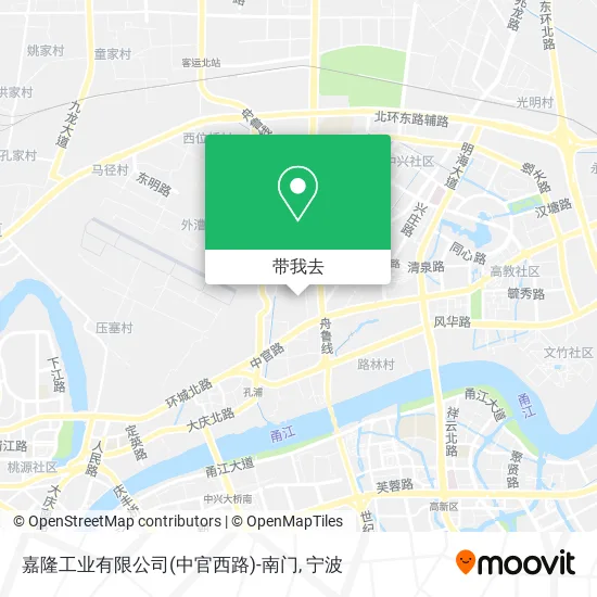 嘉隆工业有限公司(中官西路)-南门地图