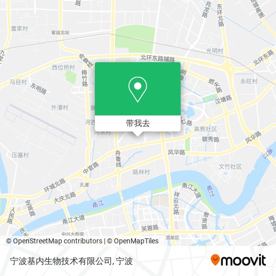 宁波基内生物技术有限公司地图