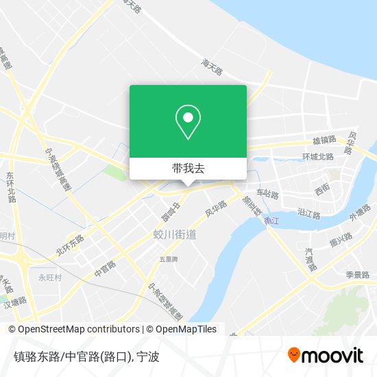 镇骆东路/中官路(路口)地图