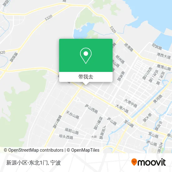 新源小区-东北1门地图