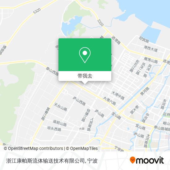 浙江康帕斯流体输送技术有限公司地图