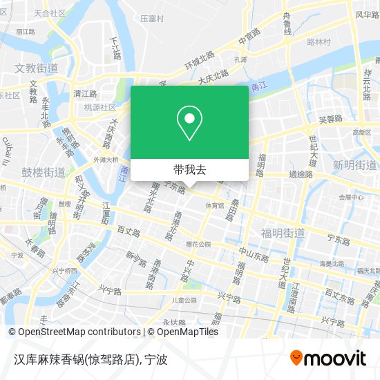 汉库麻辣香锅(惊驾路店)地图