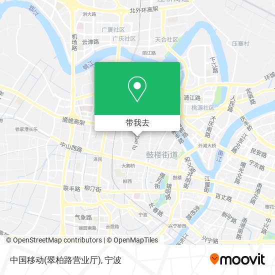 中国移动(翠柏路营业厅)地图