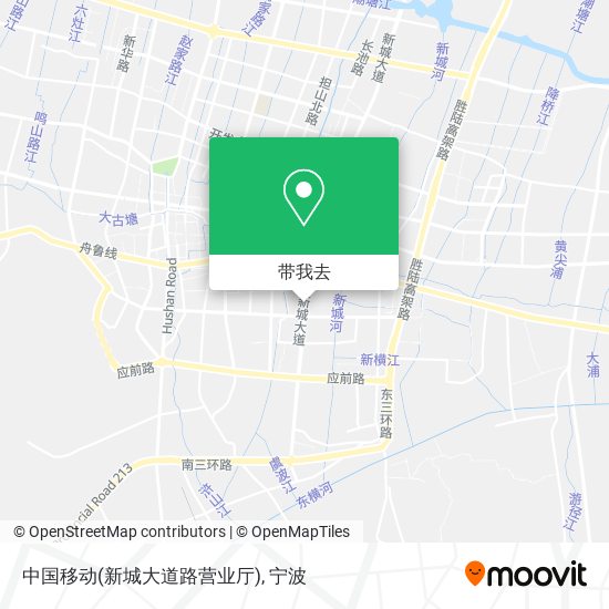 中国移动(新城大道路营业厅)地图