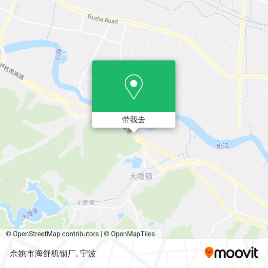 余姚市海舒机锁厂地图