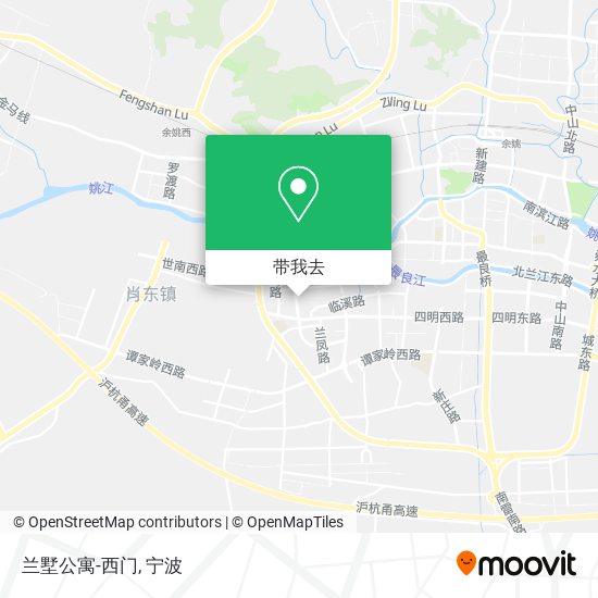 兰墅公寓-西门地图