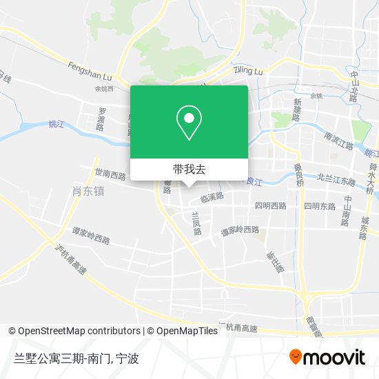 兰墅公寓三期-南门地图