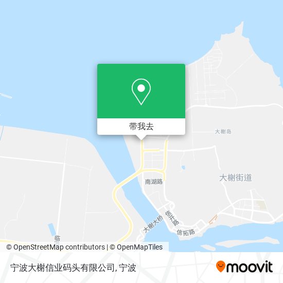 宁波大榭信业码头有限公司地图