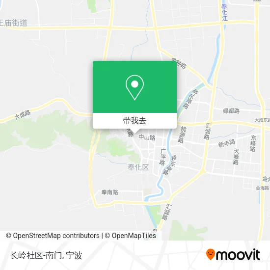 长岭社区-南门地图