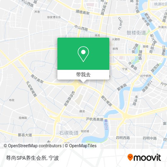 尊尚SPA养生会所地图