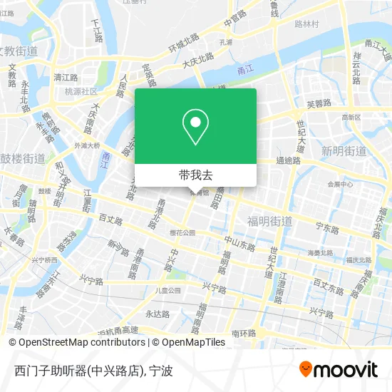 西门子助听器(中兴路店)地图