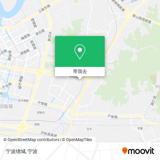 宁波绕城地图