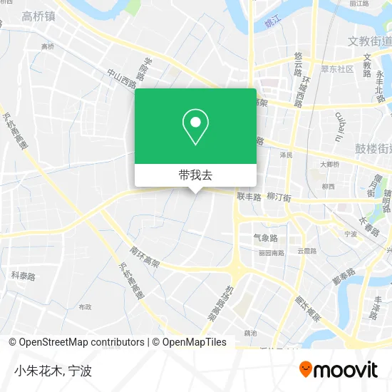 小朱花木地图