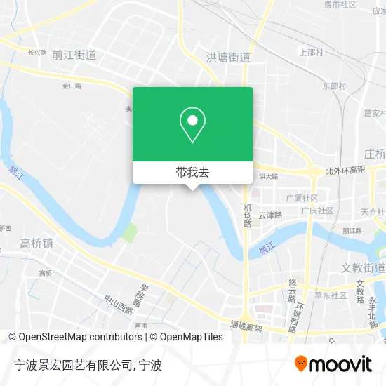 宁波景宏园艺有限公司地图