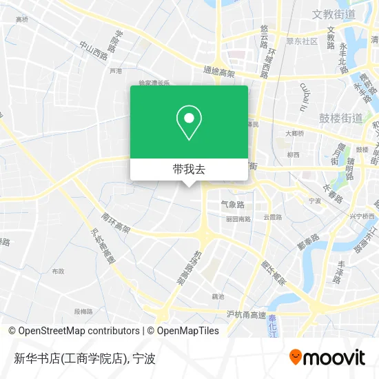 新华书店(工商学院店)地图