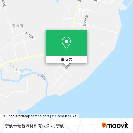宁波禾瑞包装材料有限公司地图