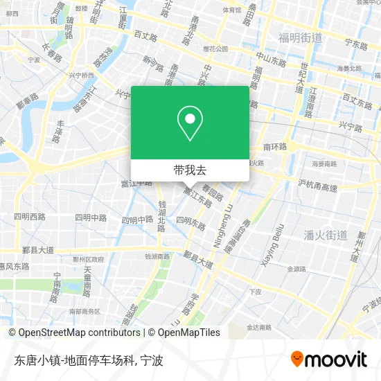 东唐小镇-地面停车场科地图
