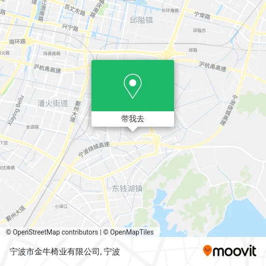 宁波市金牛椅业有限公司地图