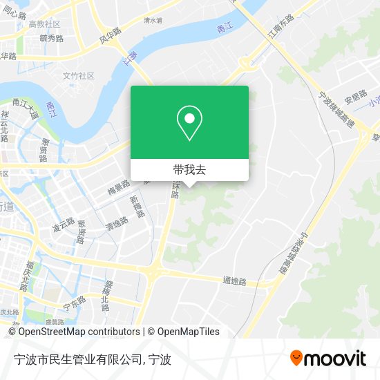 宁波市民生管业有限公司地图