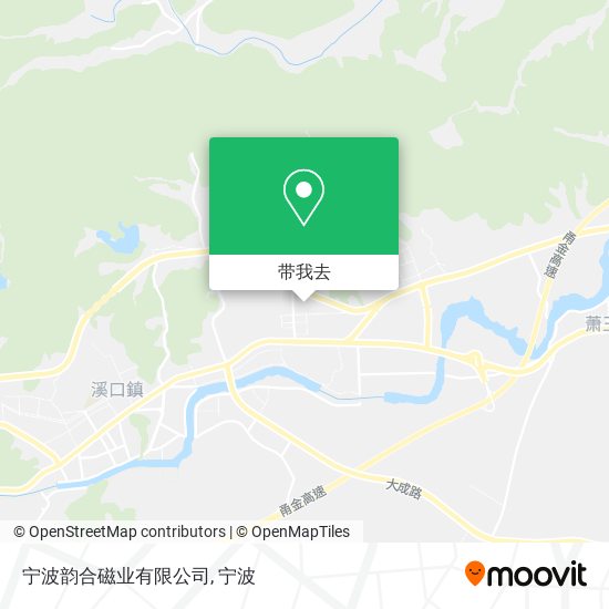 宁波韵合磁业有限公司地图