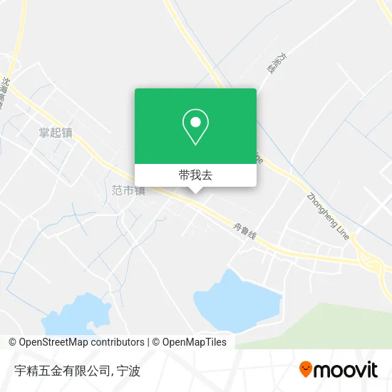 宇精五金有限公司地图