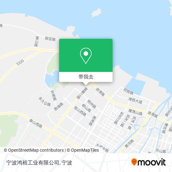 宁波鸿裕工业有限公司地图