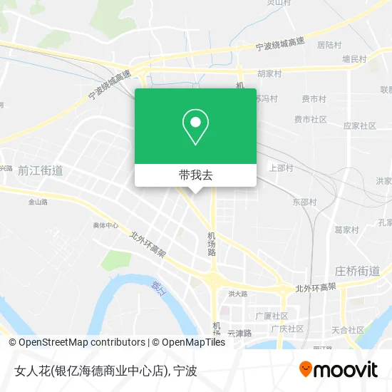 女人花(银亿海德商业中心店)地图