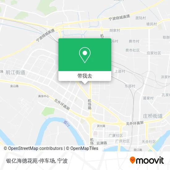 银亿海德花苑-停车场地图