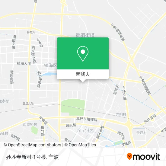 妙胜寺新村-1号楼地图