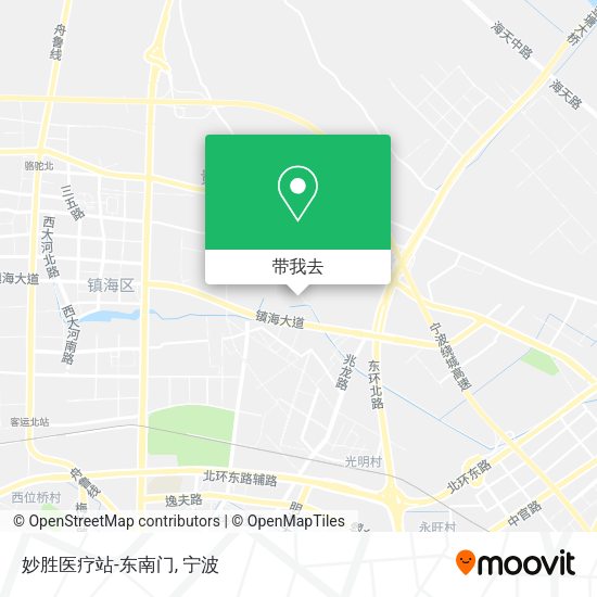 妙胜医疗站-东南门地图