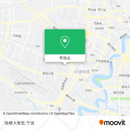 陈横大食堂地图